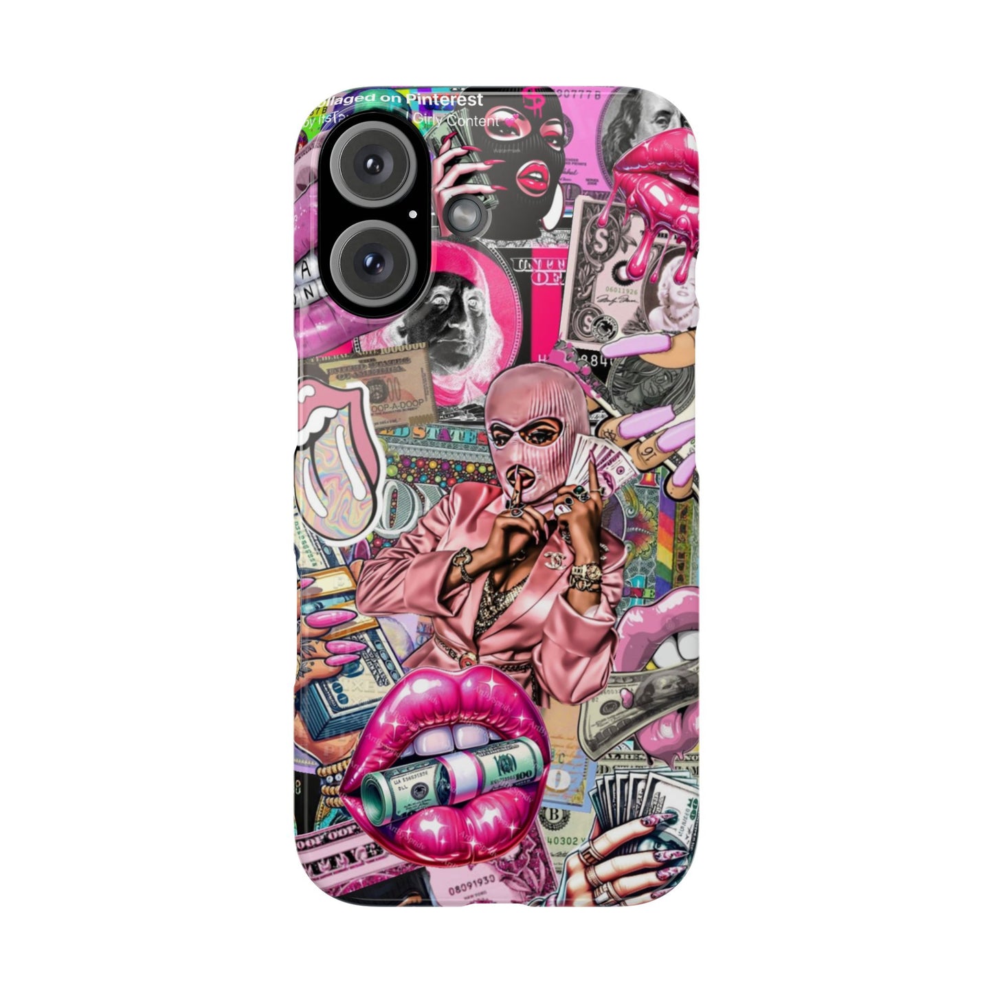 Vibrant Slim Phone Case with Iconic Graphic Design