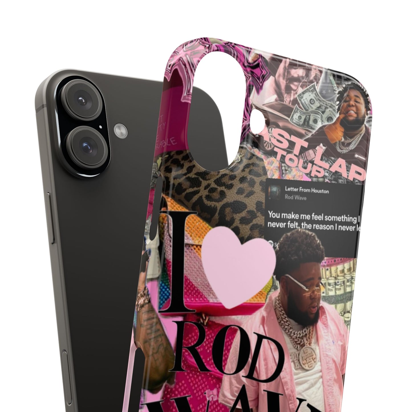 Rod Wave Slim Phone Case - Stylish & Trendy Accessories for Music Lovers