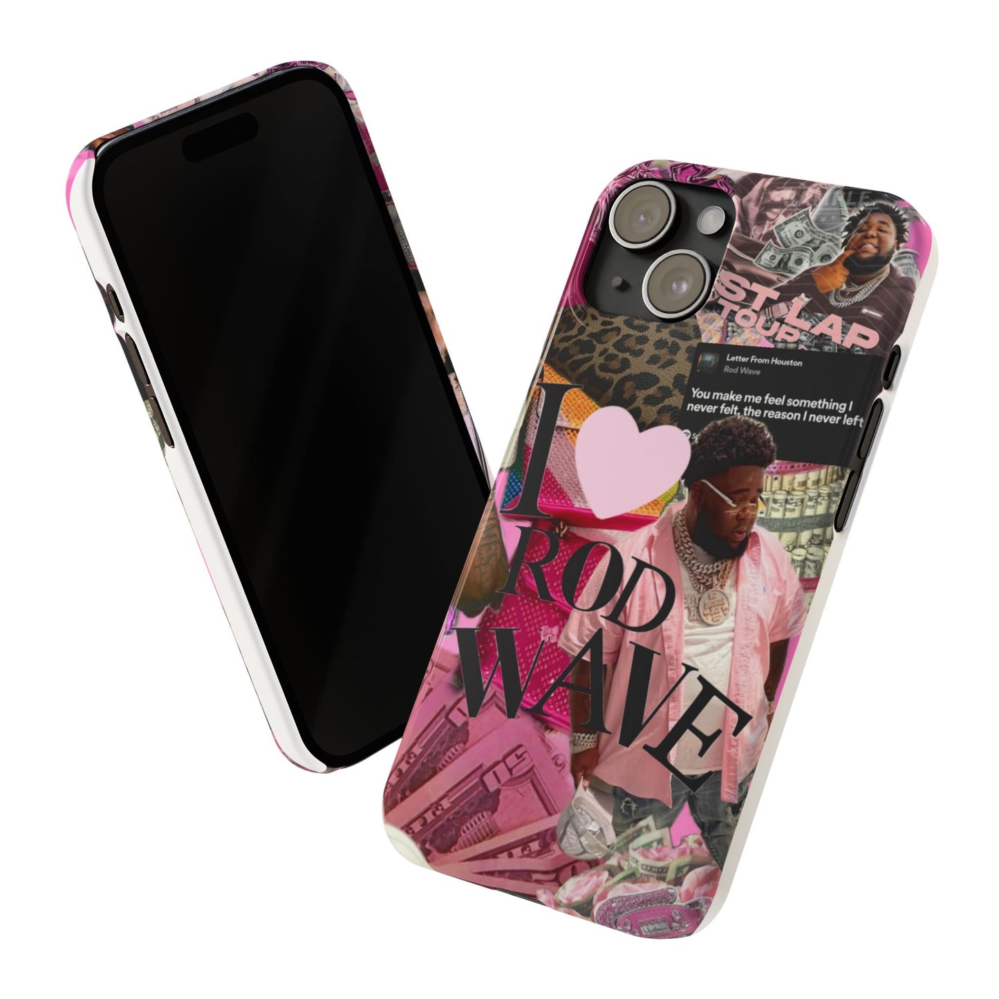 Rod Wave Slim Phone Case - Stylish & Trendy Accessories for Music Lovers
