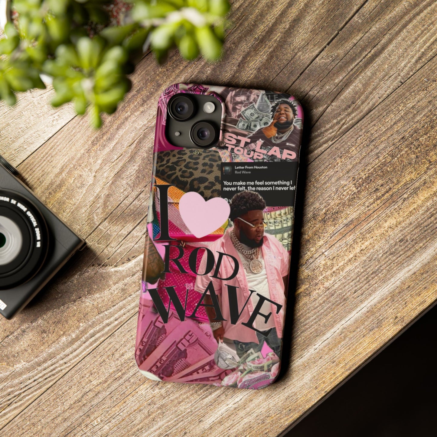 Rod Wave Slim Phone Case - Stylish & Trendy Accessories for Music Lovers