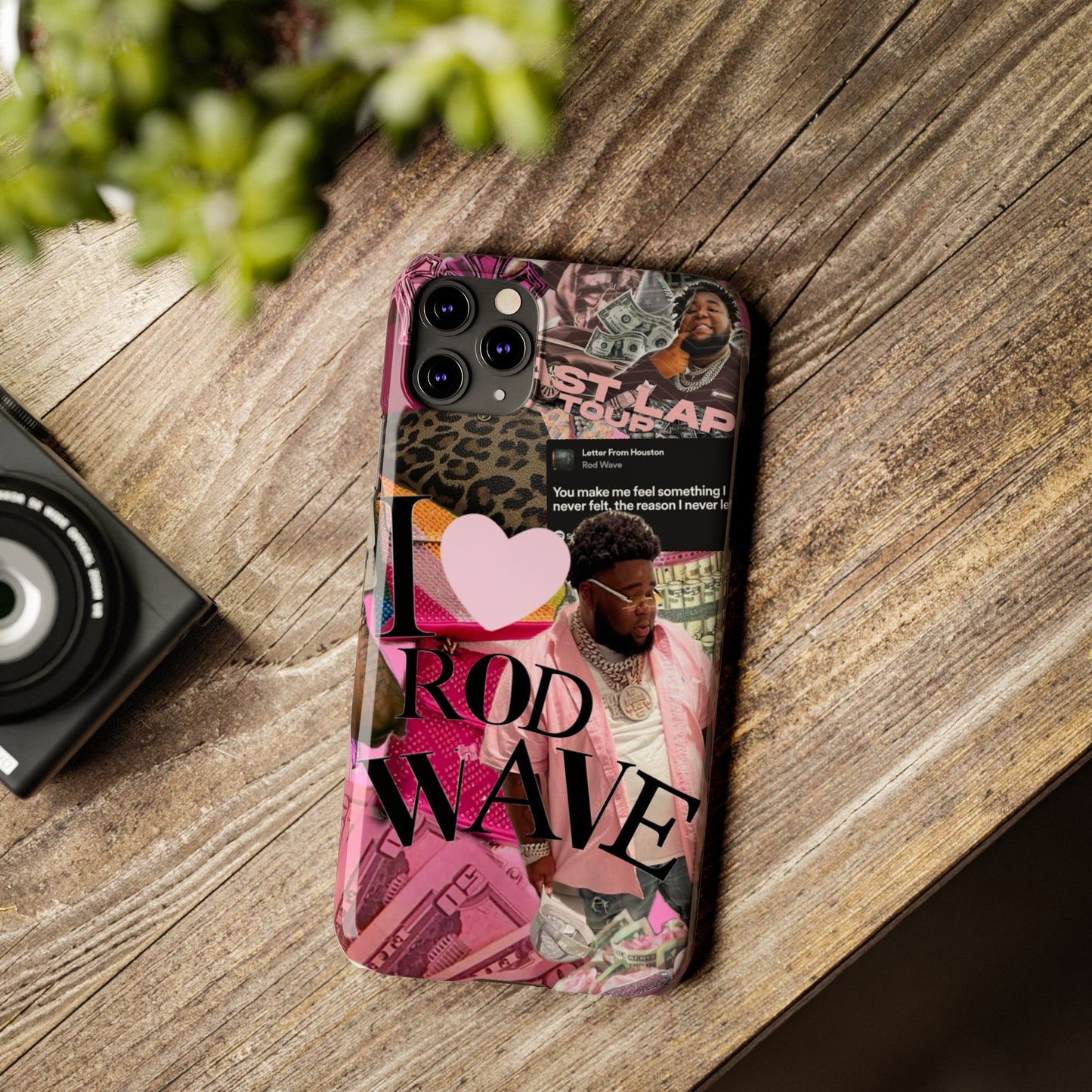 Rod Wave Slim Phone Case - Stylish & Trendy Accessories for Music Lovers