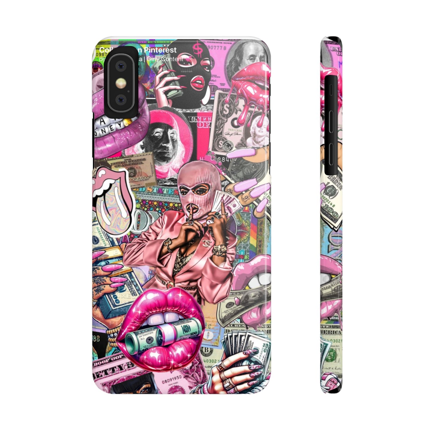 Vibrant Slim Phone Case with Iconic Graphic Design