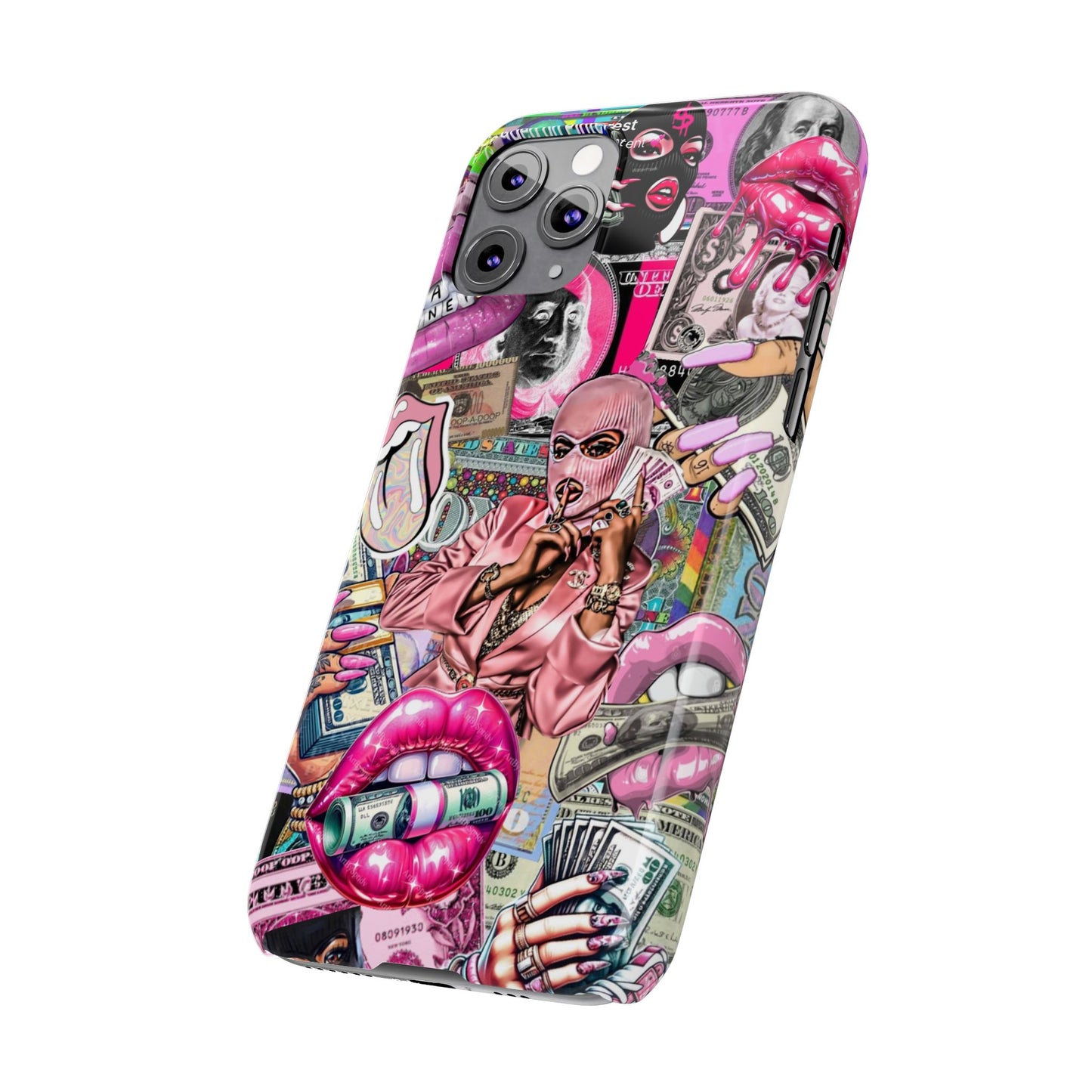 Vibrant Slim Phone Case with Iconic Graphic Design