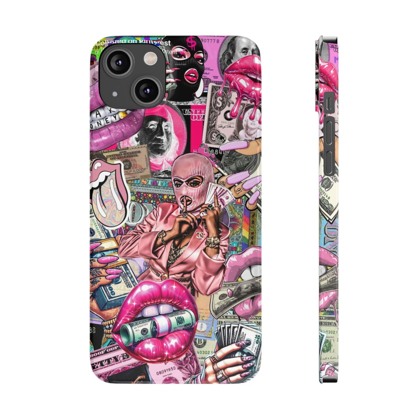 Vibrant Slim Phone Case with Iconic Graphic Design