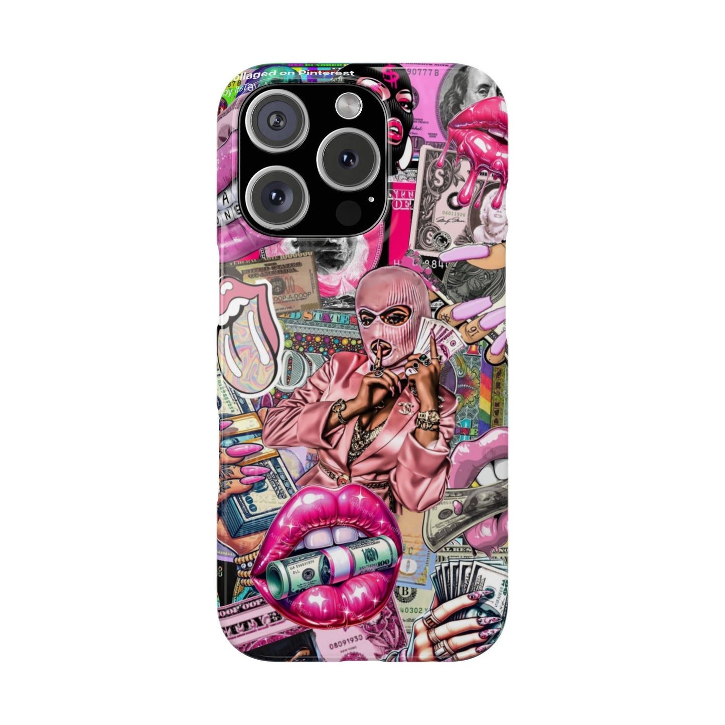 Vibrant Slim Phone Case with Iconic Graphic Design