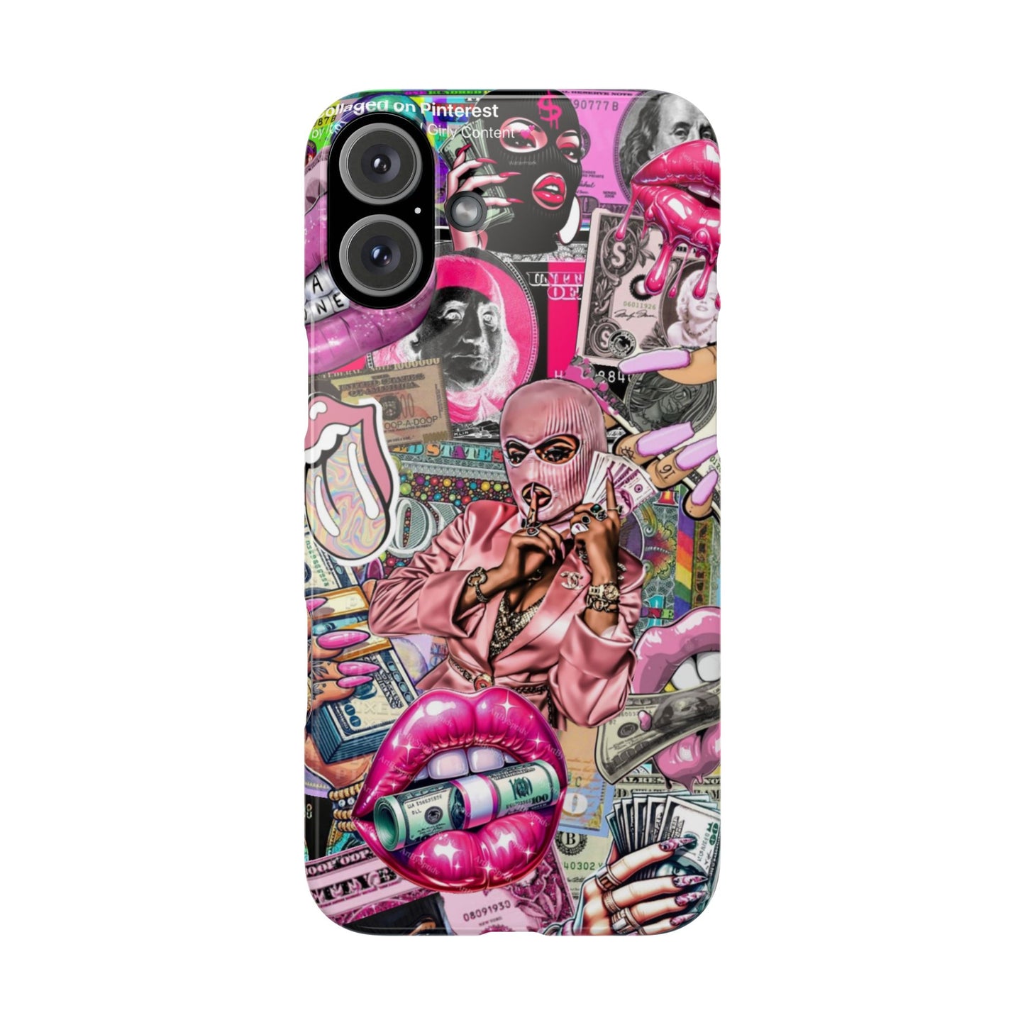 Vibrant Slim Phone Case with Iconic Graphic Design