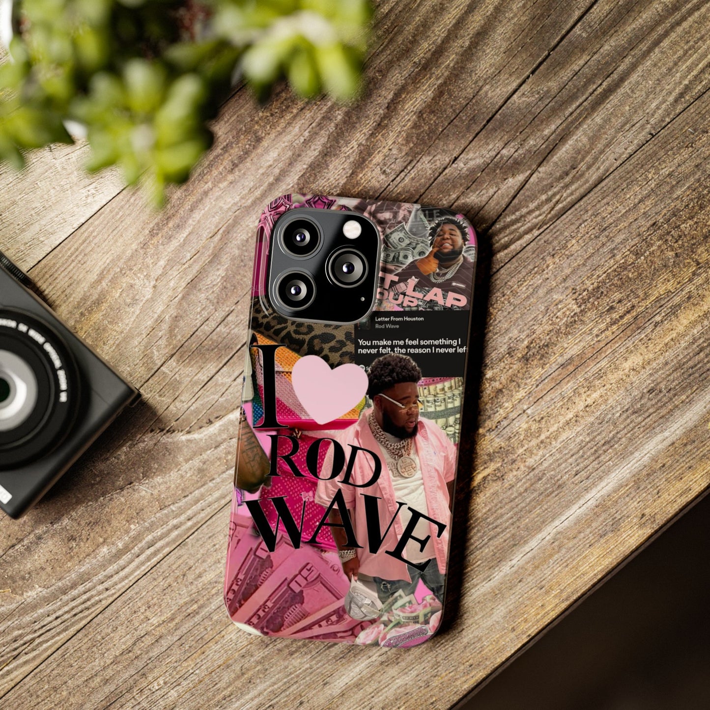 Rod Wave Slim Phone Case - Stylish & Trendy Accessories for Music Lovers