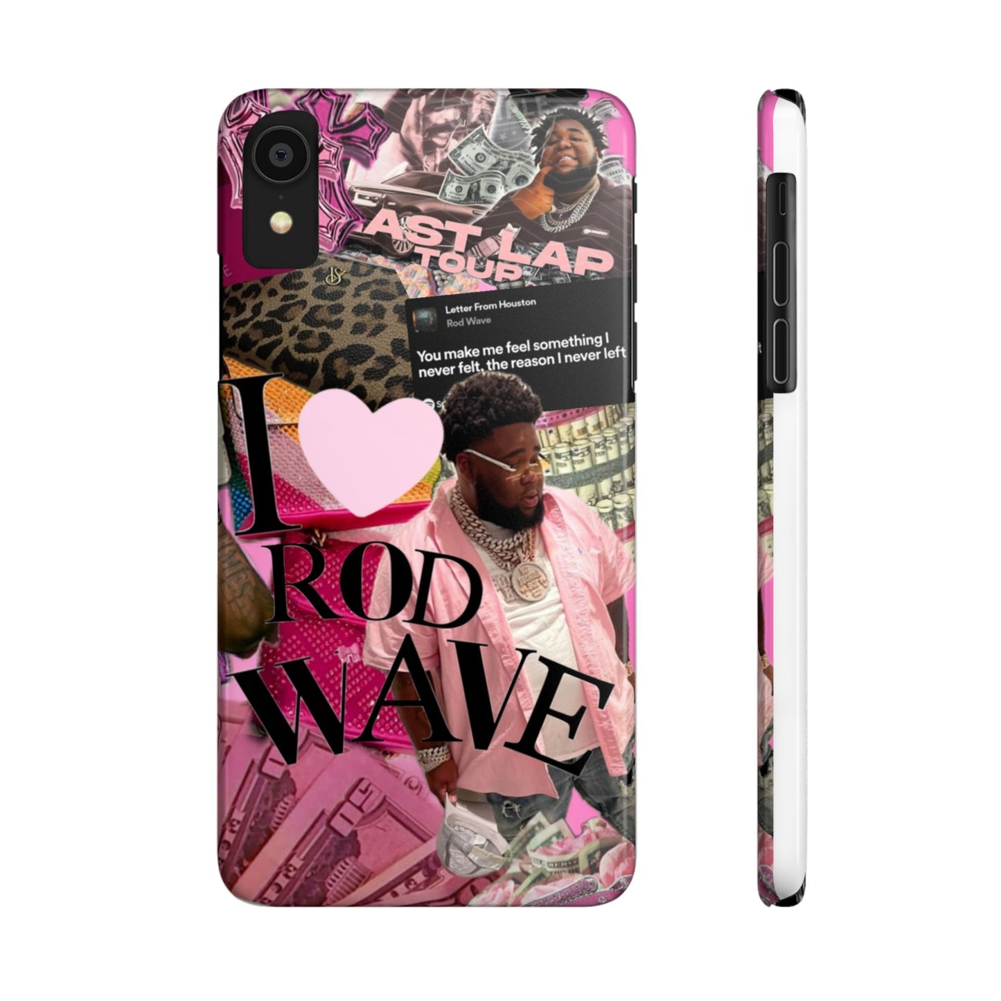 Rod Wave Slim Phone Case - Stylish & Trendy Accessories for Music Lovers