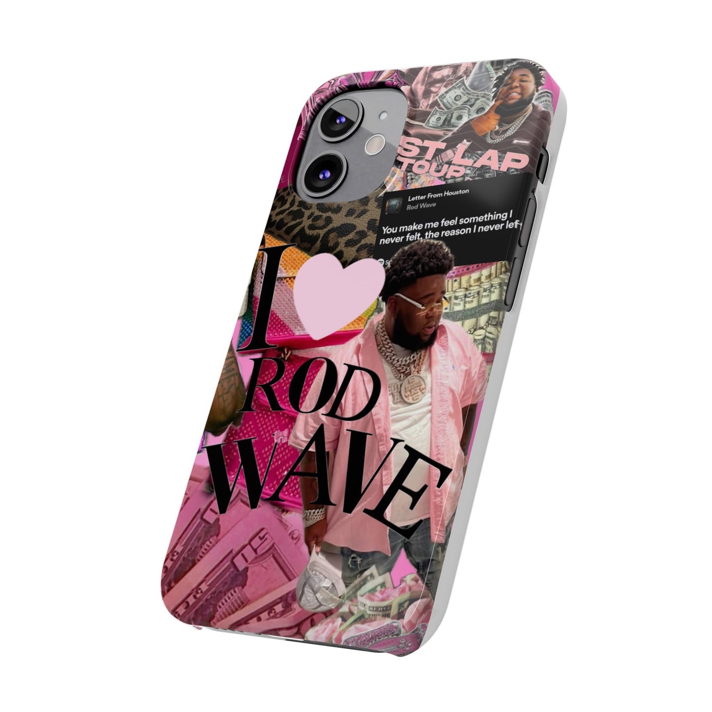 Rod Wave Slim Phone Case - Stylish & Trendy Accessories for Music Lovers