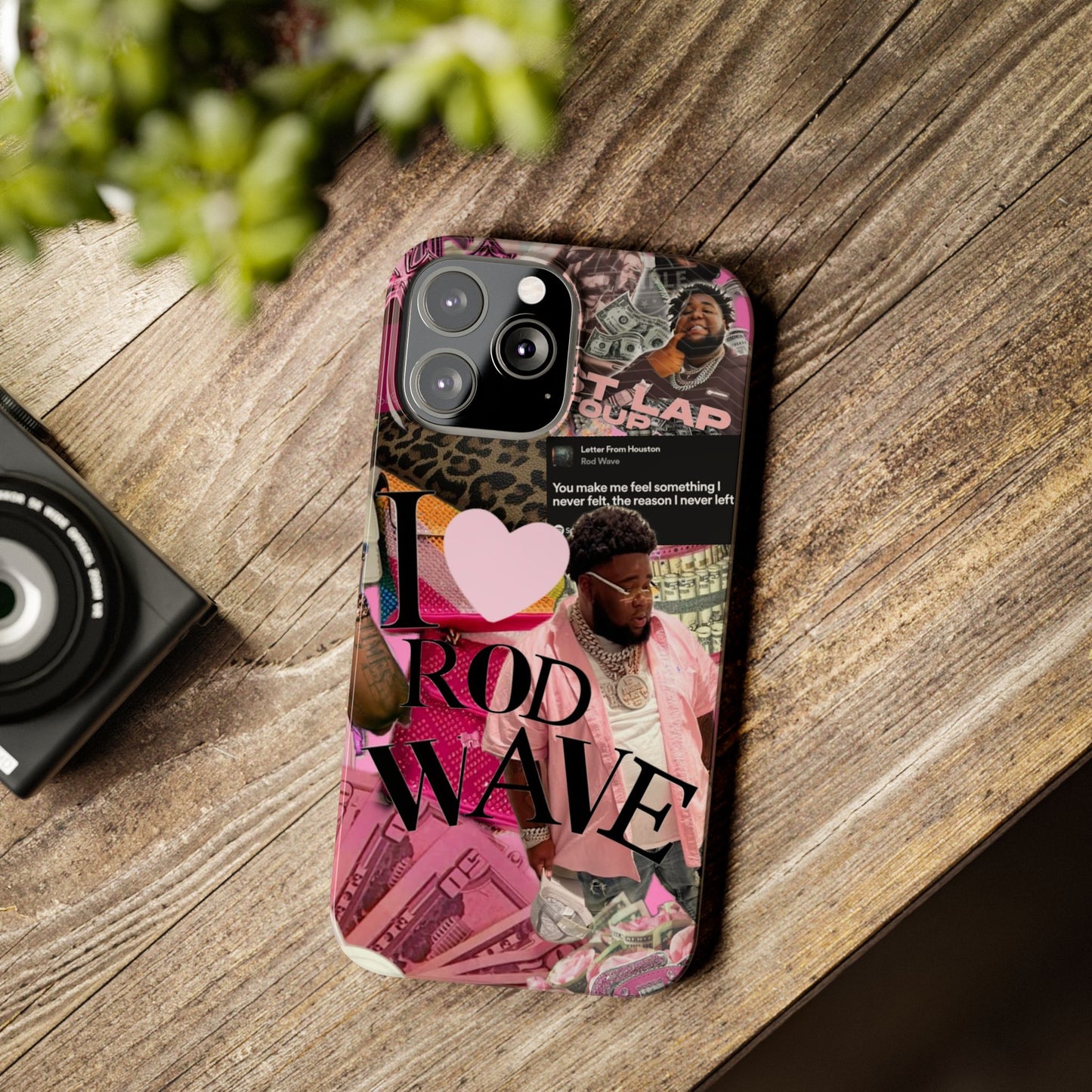 Rod Wave Slim Phone Case - Stylish & Trendy Accessories for Music Lovers
