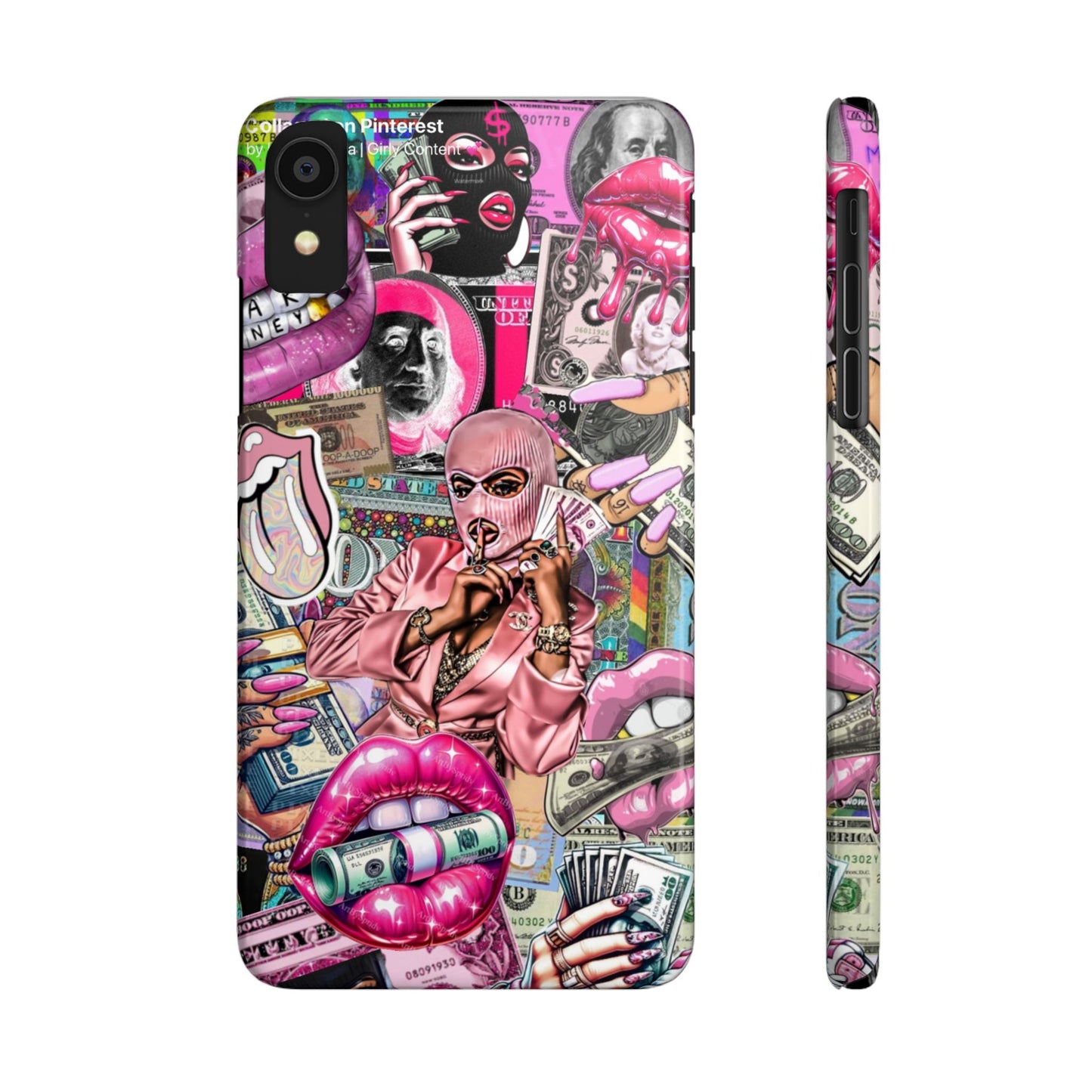 Vibrant Slim Phone Case with Iconic Graphic Design