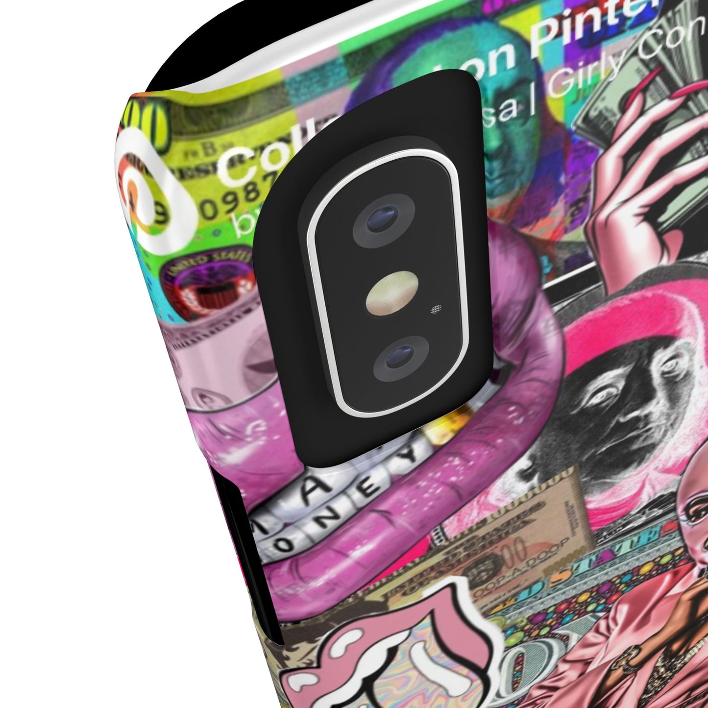 Vibrant Slim Phone Case with Iconic Graphic Design