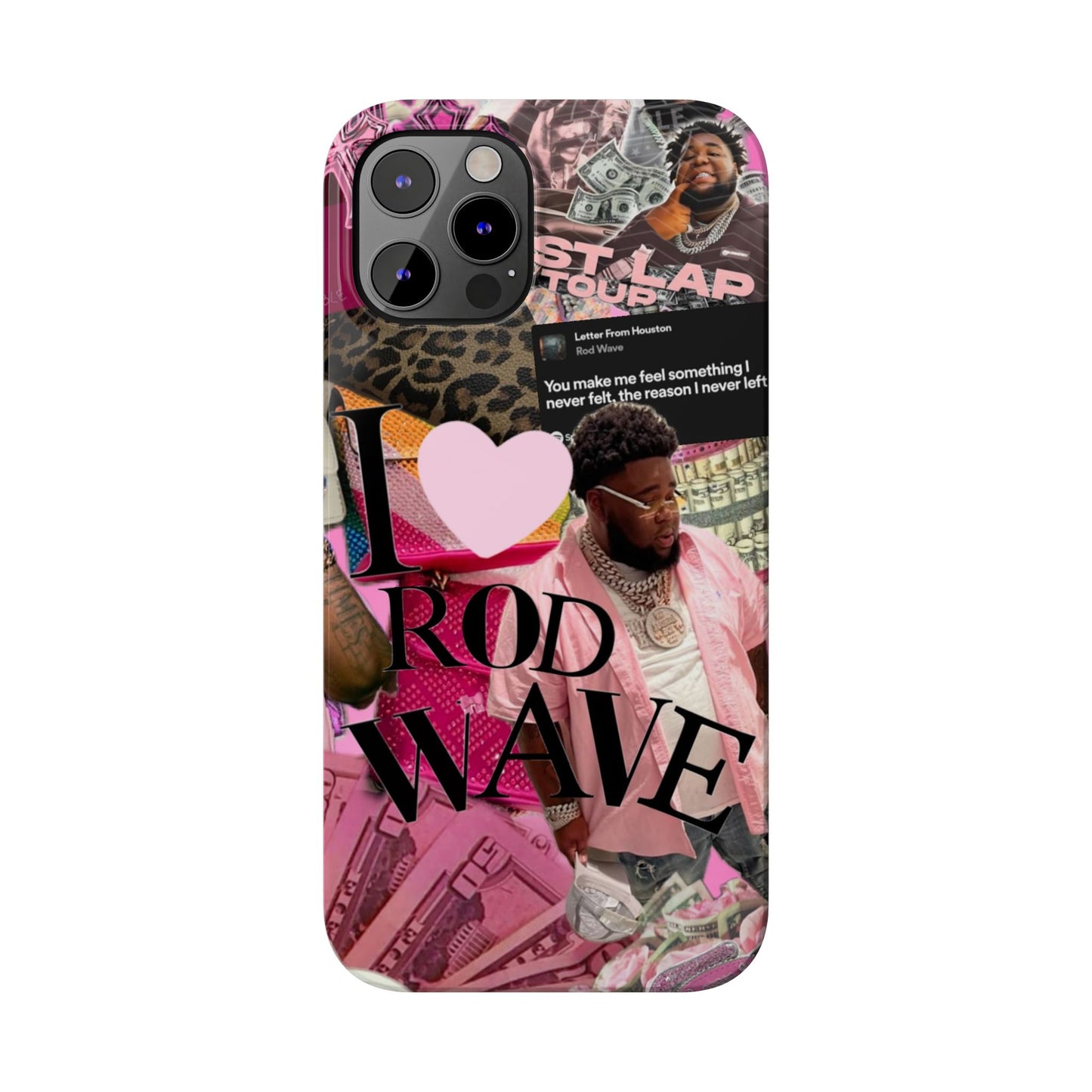 Rod Wave Slim Phone Case - Stylish & Trendy Accessories for Music Lovers