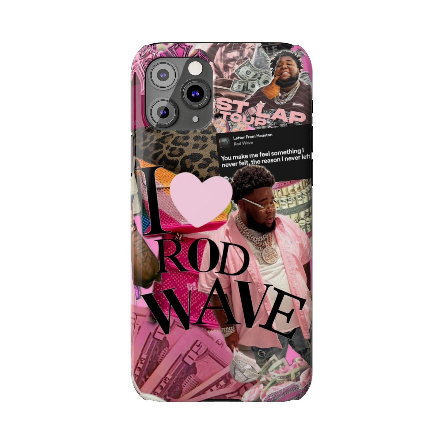 Rod Wave Slim Phone Case - Stylish & Trendy Accessories for Music Lovers