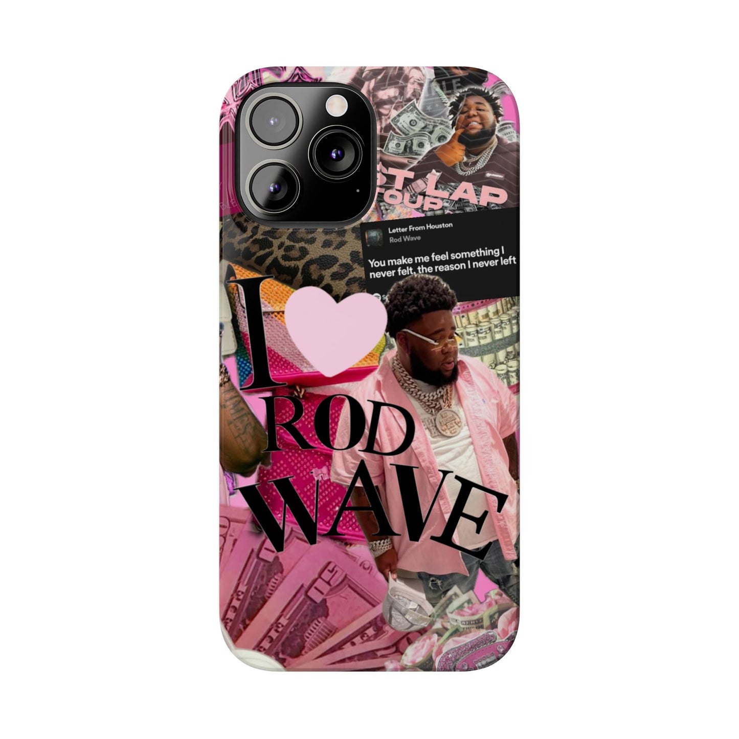 Rod Wave Slim Phone Case - Stylish & Trendy Accessories for Music Lovers