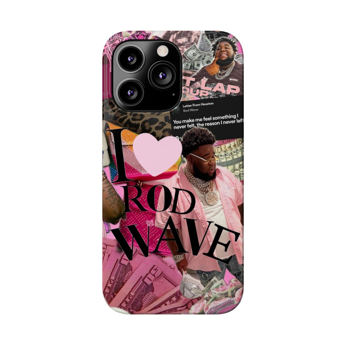 Rod Wave Slim Phone Case - Stylish & Trendy Accessories for Music Lovers