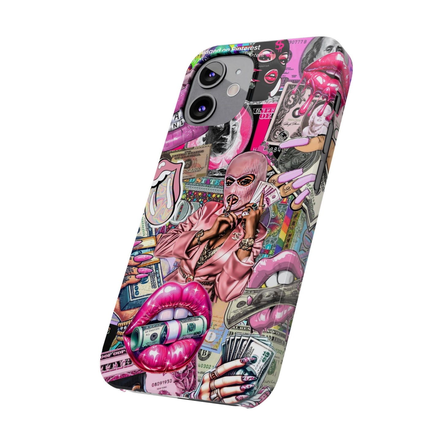 Vibrant Slim Phone Case with Iconic Graphic Design