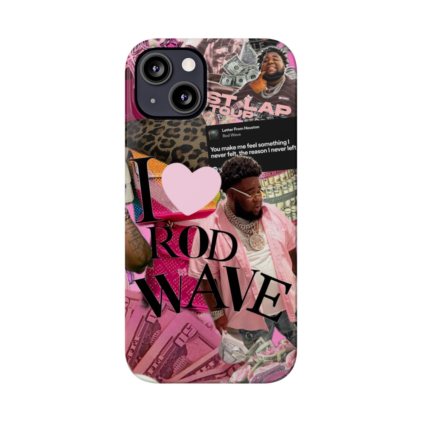 Rod Wave Slim Phone Case - Stylish & Trendy Accessories for Music Lovers