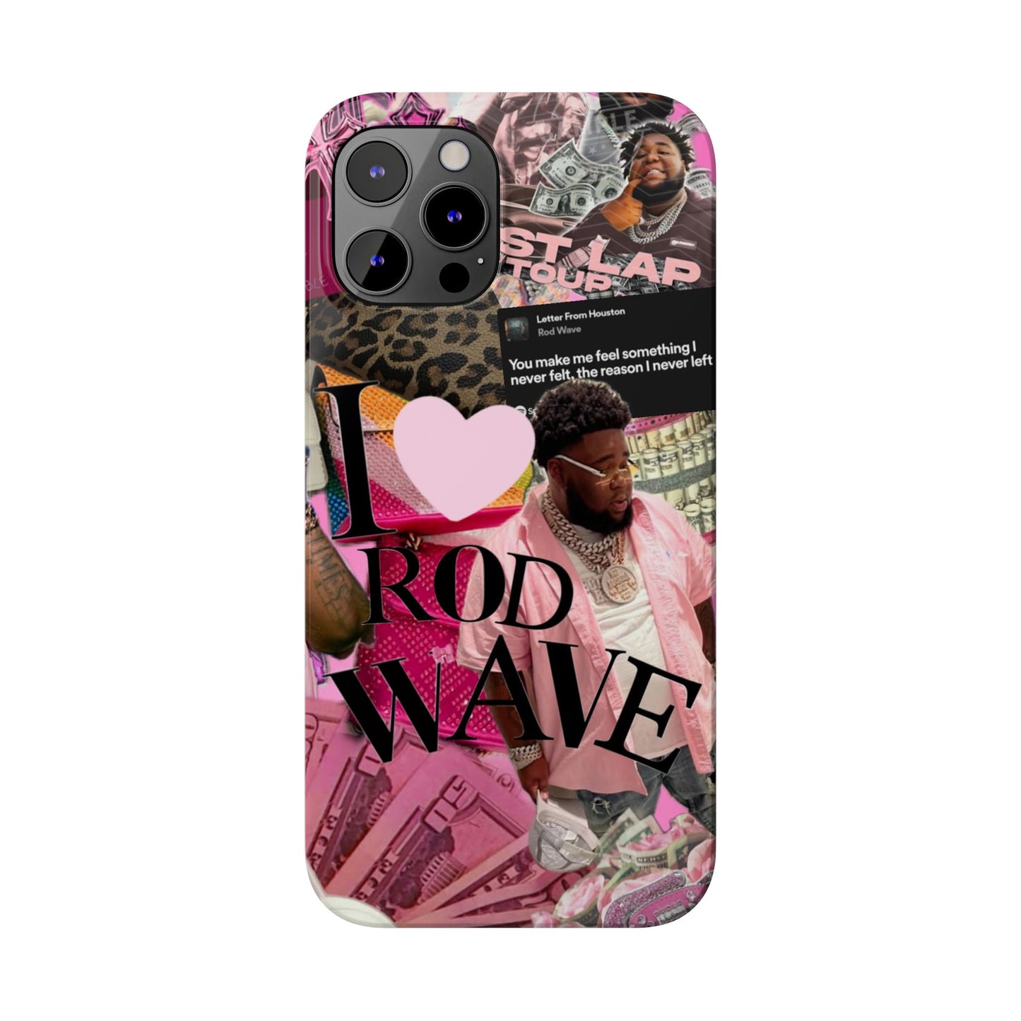 Rod Wave Slim Phone Case - Stylish & Trendy Accessories for Music Lovers