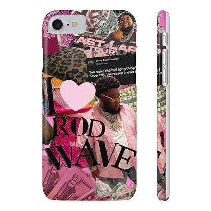 Rod Wave Slim Phone Case - Stylish & Trendy Accessories for Music Lovers