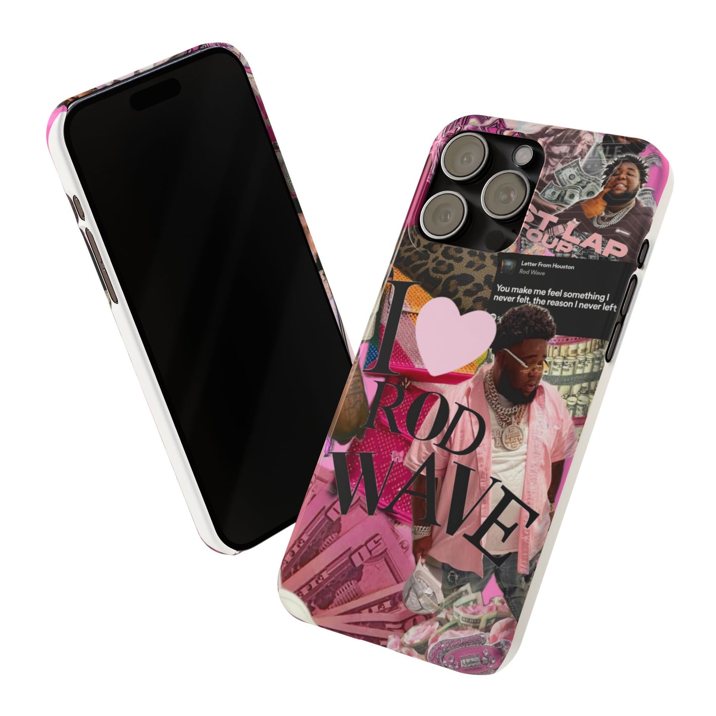 Rod Wave Slim Phone Case - Stylish & Trendy Accessories for Music Lovers