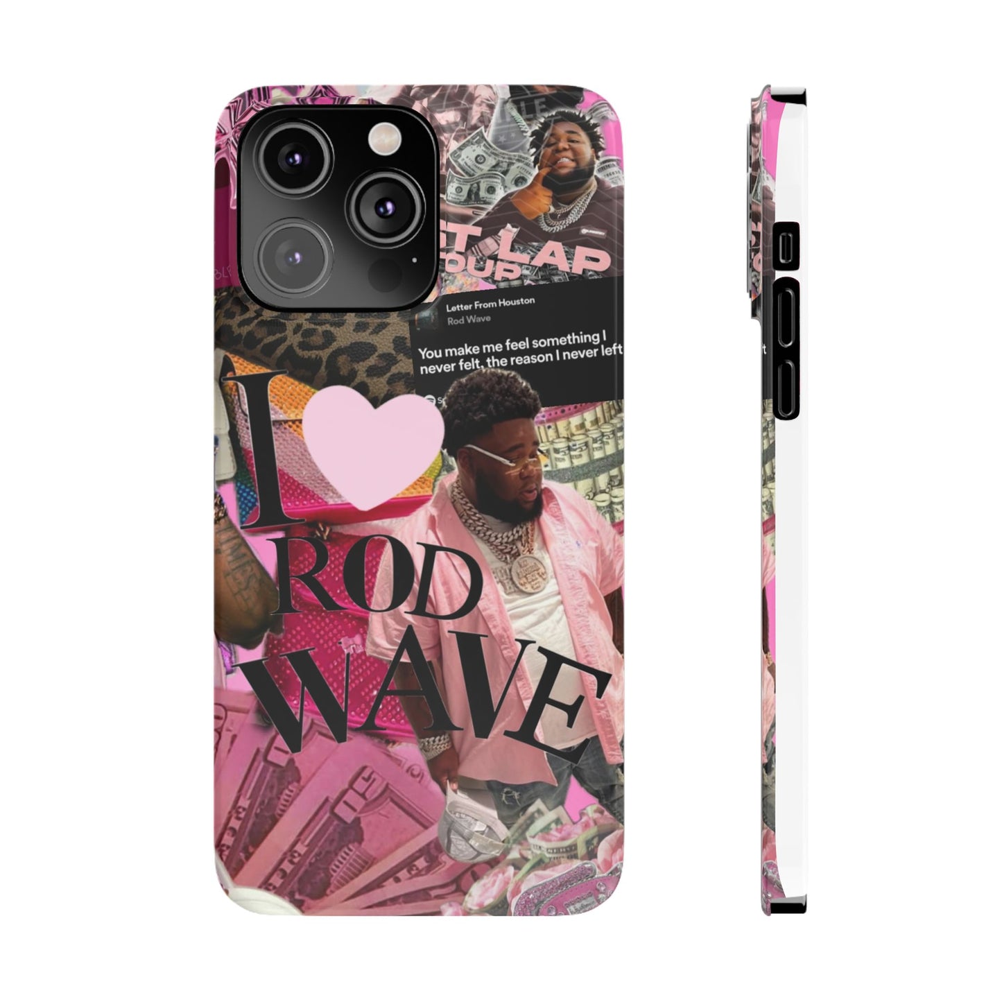 Rod Wave Slim Phone Case - Stylish & Trendy Accessories for Music Lovers