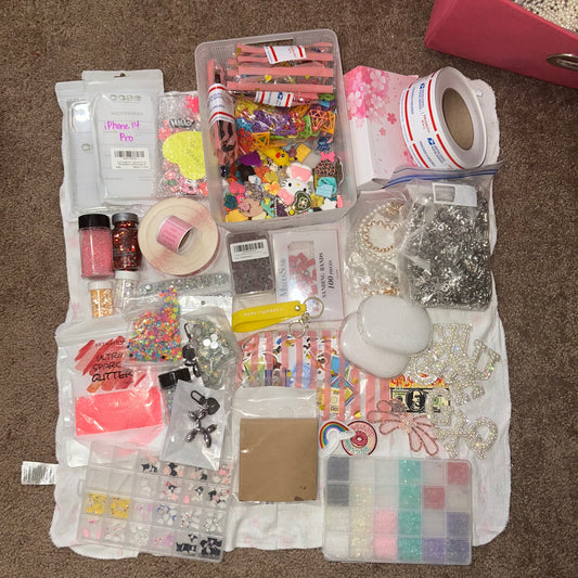 Craft Supplies / Junk Case Supplies (free ship)